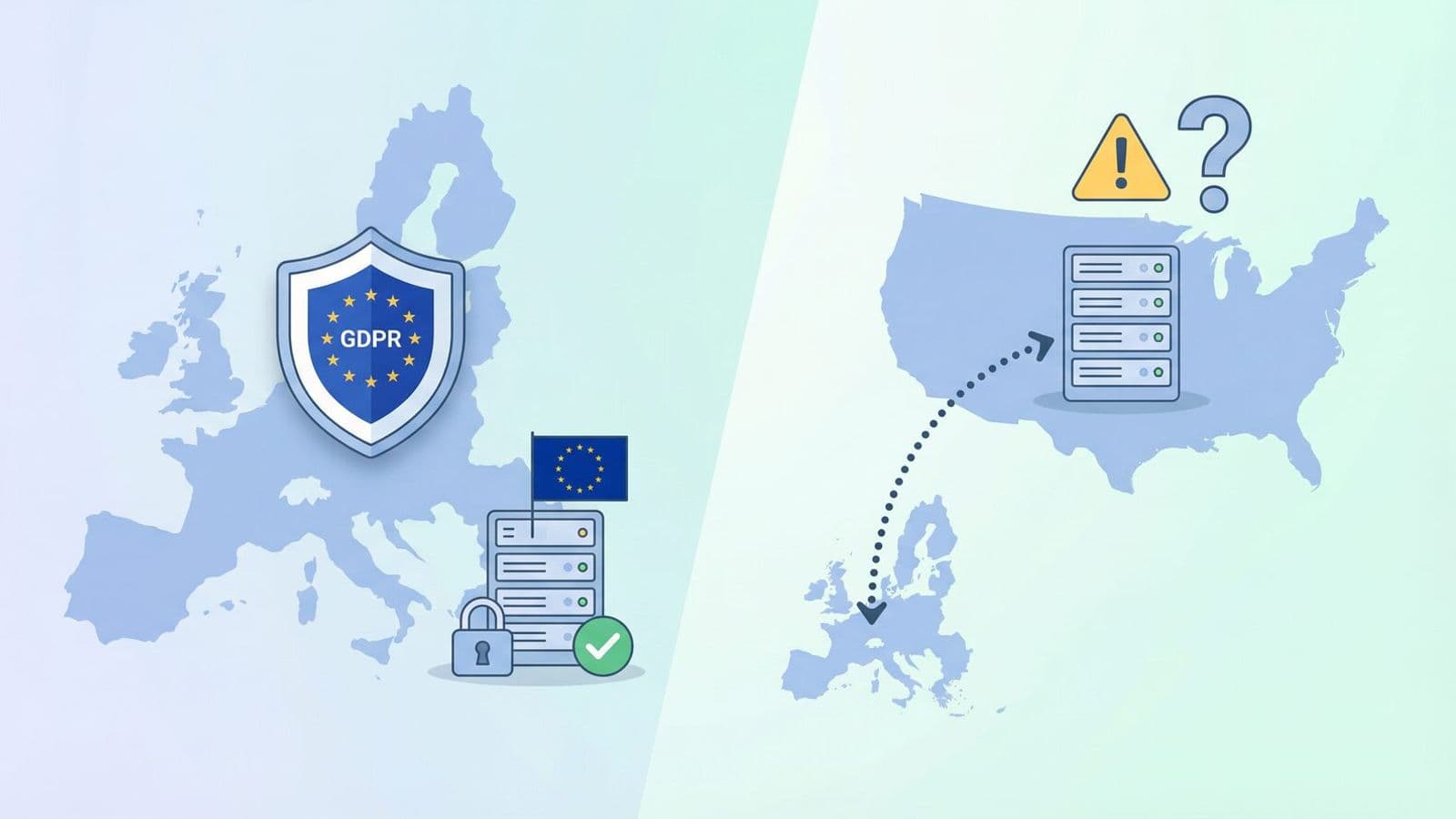 GDPR EU Servers vs. US Data Transfer
