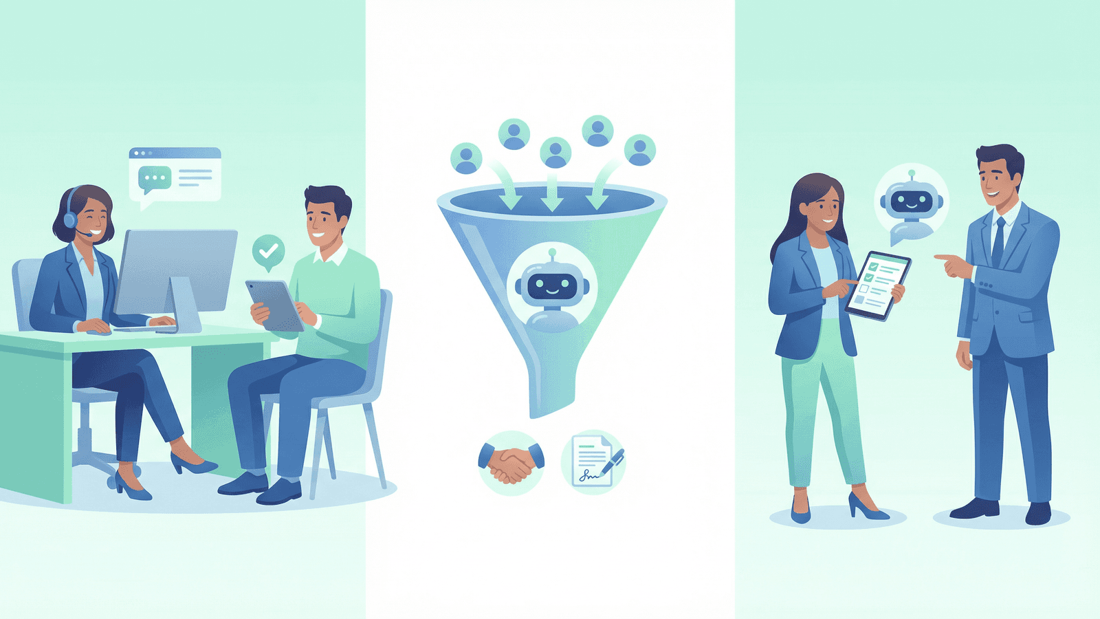 AI Chatbot use cases -- Customer service, sales, and onboarding