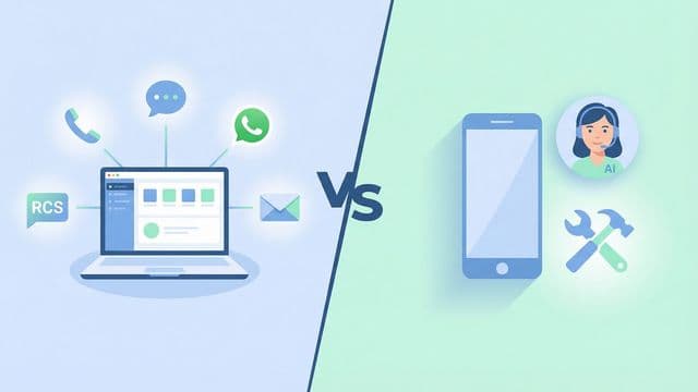 Chatbyte vs. HalloPetra – Multichannel platform versus craft-focused phone assistant